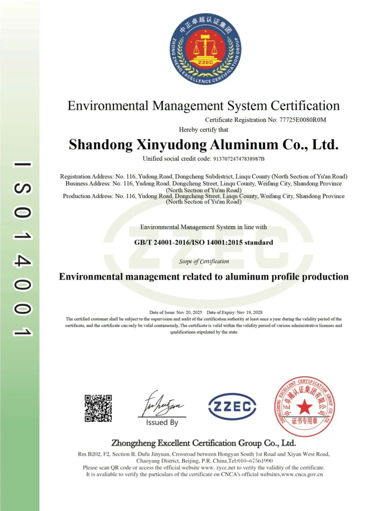 Environmental Management Certification
