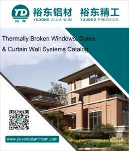 Cover of Yoverd Aluminium Thermally Broken Windows Doors Curtain Wall Systems Catalog scaled