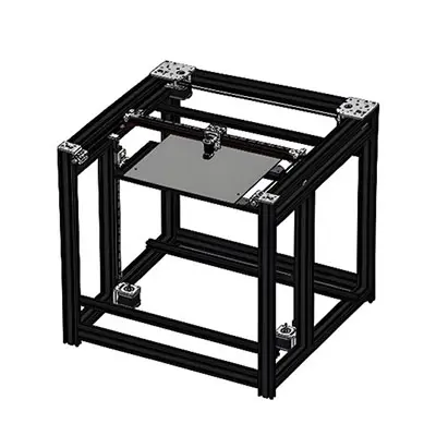 Custom 3D printer frames built with high-precision T-slot aluminum extrusion profiles by Yoverd Aluminium. Custom design available for stable and lightweight printer structures