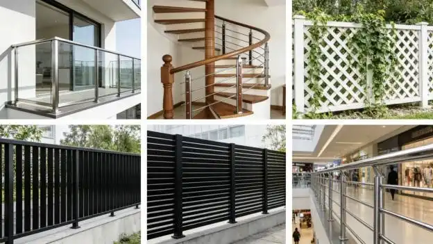 Aluminum Railing Profiles Applications