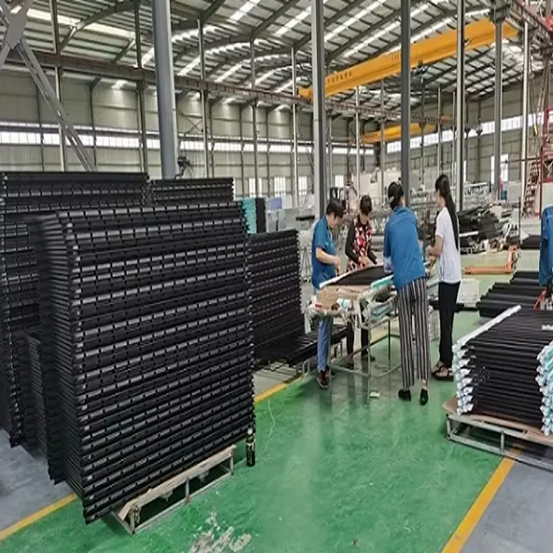 In-house fabrication workshop at Yoverd Aluminium providing complete system fabrication and assembly services beyond aluminum profiles for custom T-slot framing solutions
