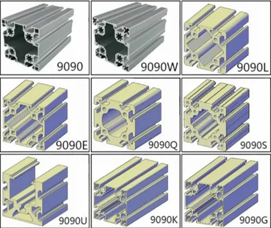 Extra strength structural system made from high-strength T-slot aluminum extrusion profiles by Yoverd Aluminium, engineered for maximum load-bearing and stability