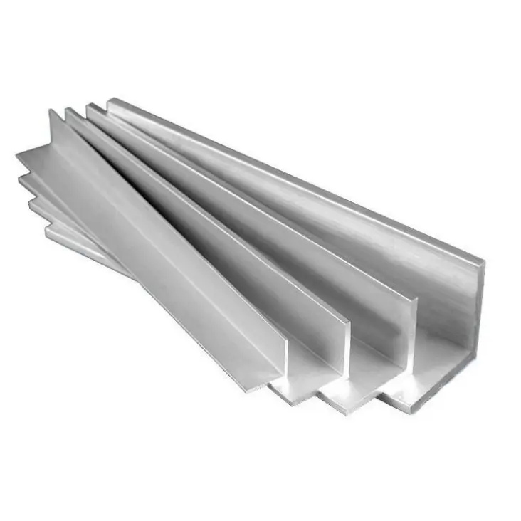 High-quality L-shaped aluminum extrusion profiles by Yoverd Aluminium, designed for structural support, edge protection, and versatile framing applications in construction and industrial systems