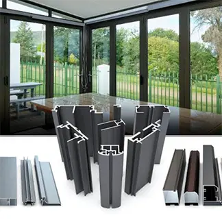 Aluminum Sliding Window & Door Profiles - High Quality Extrusion Sections for Sliding Windows and Doors