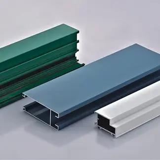 Thermal break aluminium profiles with insulated polyamide barriers for aluminium windows and doors
