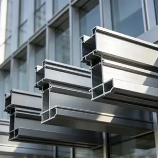 Architectural facade aluminum profiles specially developed for building exterior decoration and facade systems, offering aesthetic appeal and long-term performance in modern architecture