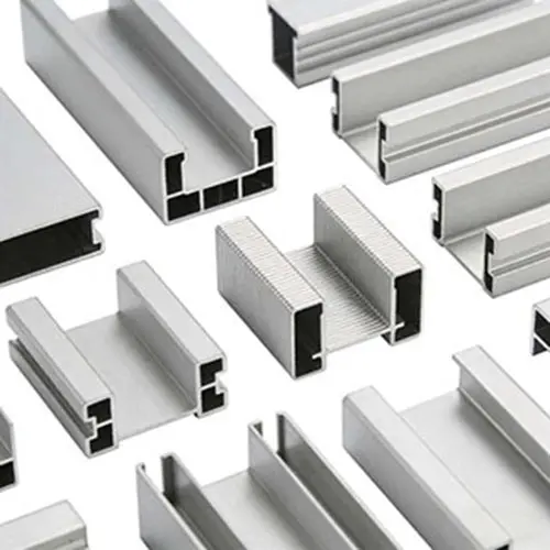 Custom aluminum U-shaped profiles tailored to drawings with adjustable dimensions, alloy options and machining services by Yoverd Aluminium