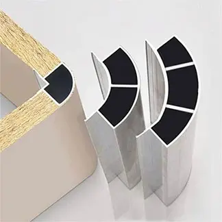 Heavy-duty aluminum U profiles with thicker walls for load-bearing and structural applications by Yoverd Aluminium