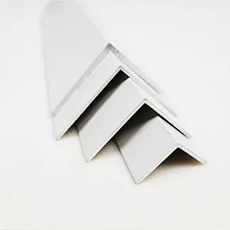 Standard aluminum angle profiles with lightweight strength, corrosion resistance, and easy fabrication by Yoverd Aluminium