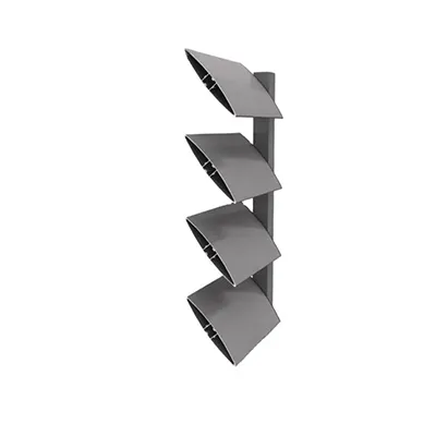 Supporting Architectural Aluminum Framework Profile with multi-level brackets for integrated structural support systems - By Yoverd Aluminium