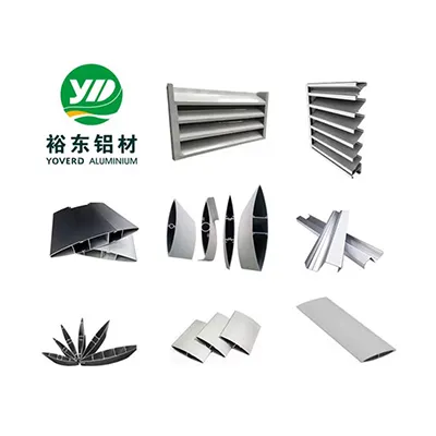 Collection of various supporting architectural aluminum framework profiles for integrated structural support systems - By Yoverd Aluminium